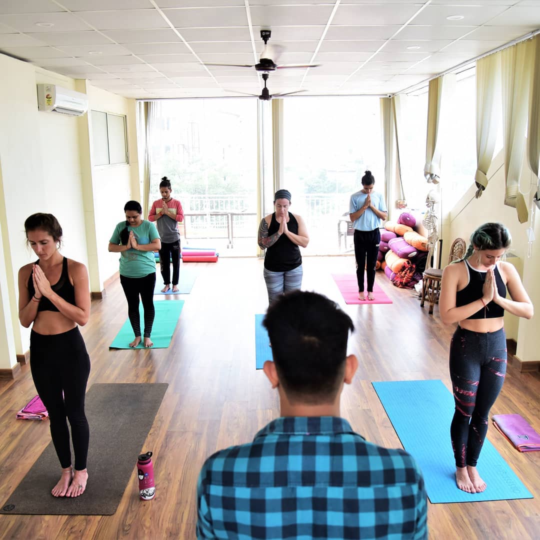 Yoga Class in Rishikesh