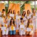 200 hour Yoga Teacher Training graduation ceremony in Goa