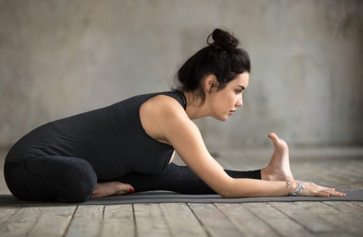 Yin Yoga pose